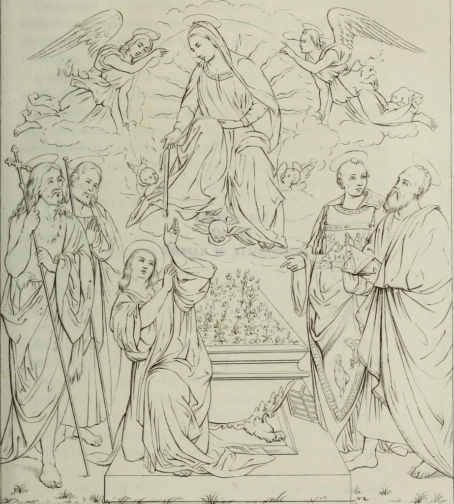 An illustration from Storia della pittura italiana esposta coi monumenti, 1848, leaf 86