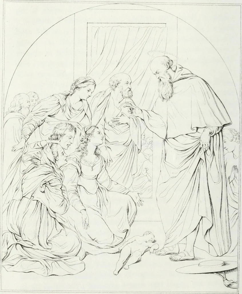 An illustration from Storia della pittura italiana esposta coi monumenti, 1848, leaf 129