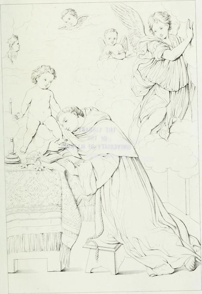 An illustration from Storia della pittura italiana esposta coi monumenti, 1848, leaf 136