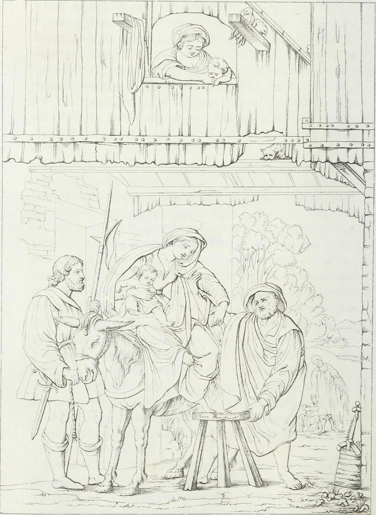 An illustration from Storia della pittura italiana esposta coi monumenti, 1848, leaf 173