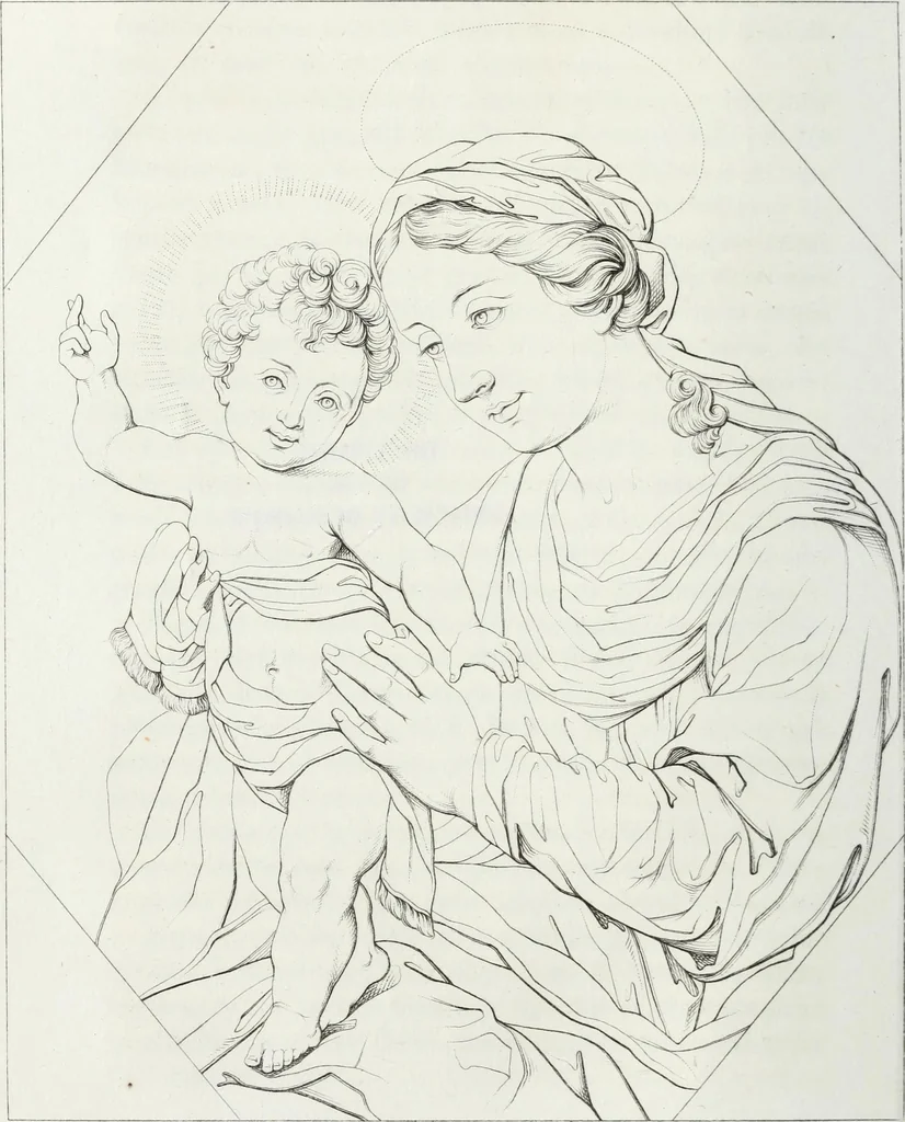 An illustration from Storia della pittura italiana esposta coi monumenti, 1848, leaf 187