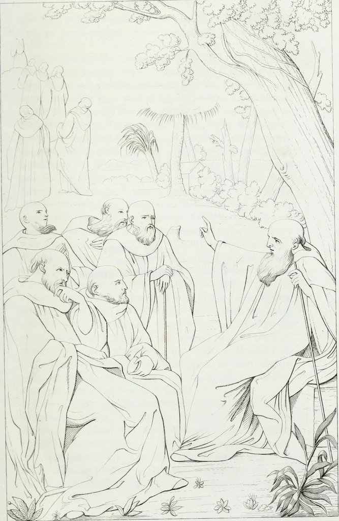 An illustration from Storia della pittura italiana esposta coi monumenti, 1848, leaf 242