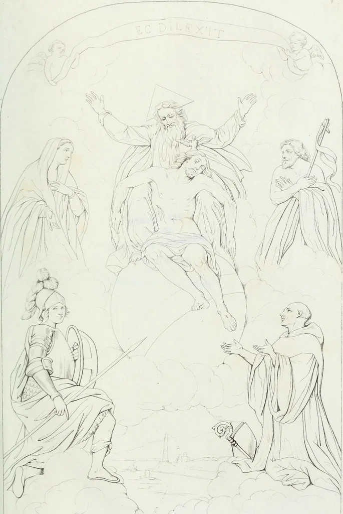 An illustration from Storia della pittura italiana esposta coi monumenti, 1848, leaf 330