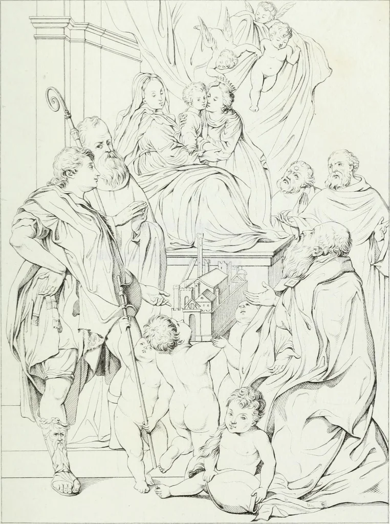 An illustration from Storia della pittura italiana esposta coi monumenti, 1848, leaf 56