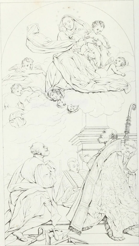 An illustration from Storia della pittura italiana esposta coi monumenti, 1848, leaf 67