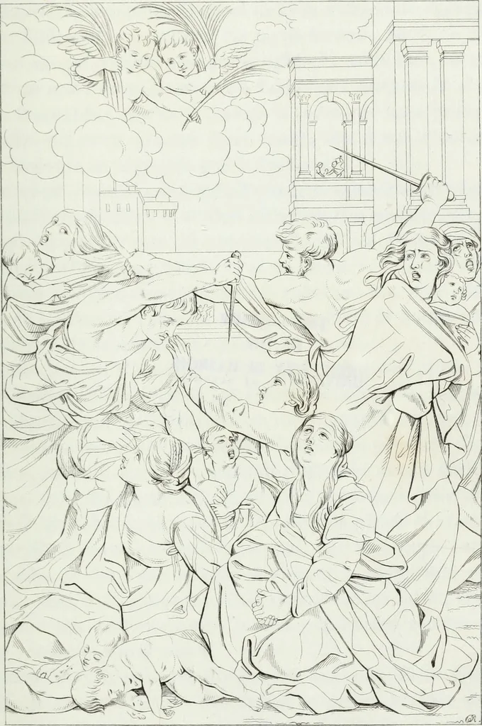 An illustration from Storia della pittura italiana esposta coi monumenti, 1848, leaf 84