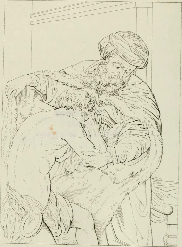 An illustration from Storia della pittura italiana esposta coi monumenti, 1848, leaf 105