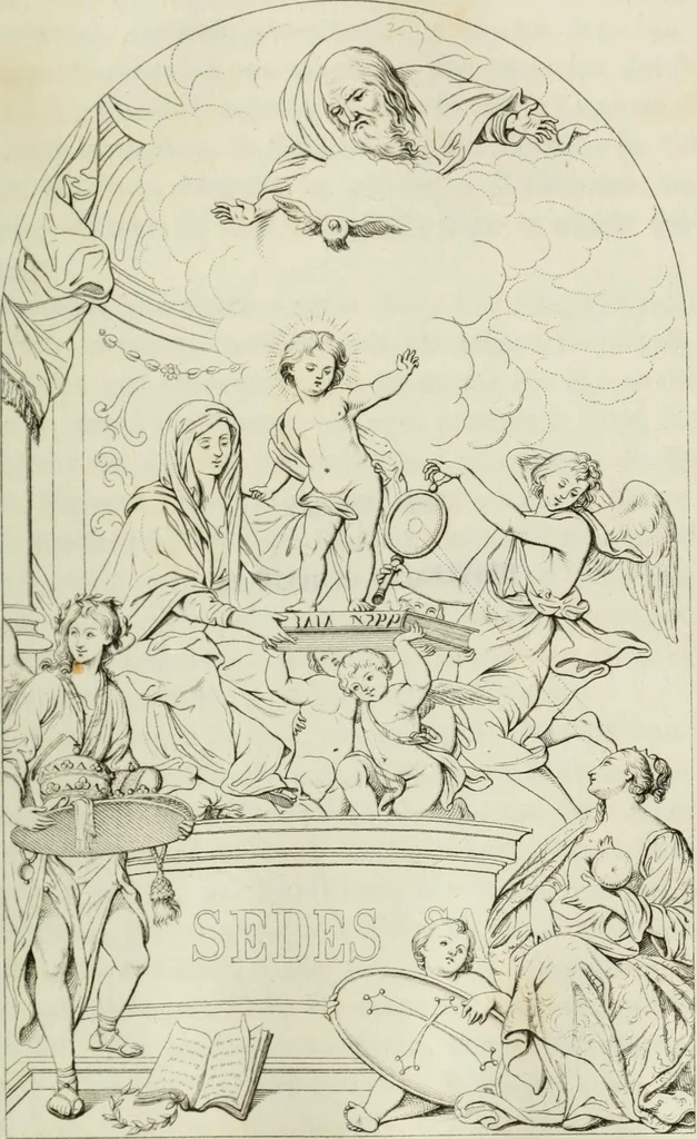An illustration from Storia della pittura italiana esposta coi monumenti, 1848, leaf 72