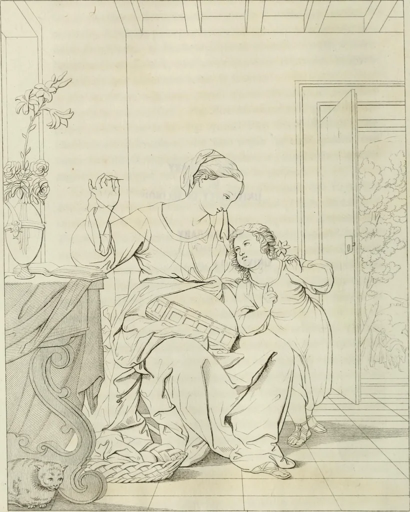 An illustration from Storia della pittura italiana esposta coi monumenti, 1848, leaf 91