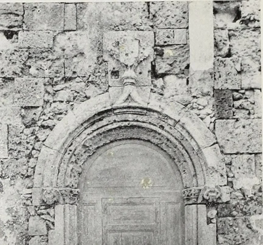 An illustration from Storia dell'arte in Sardegna dal XI al XIV secolo, 1907, leaf 105