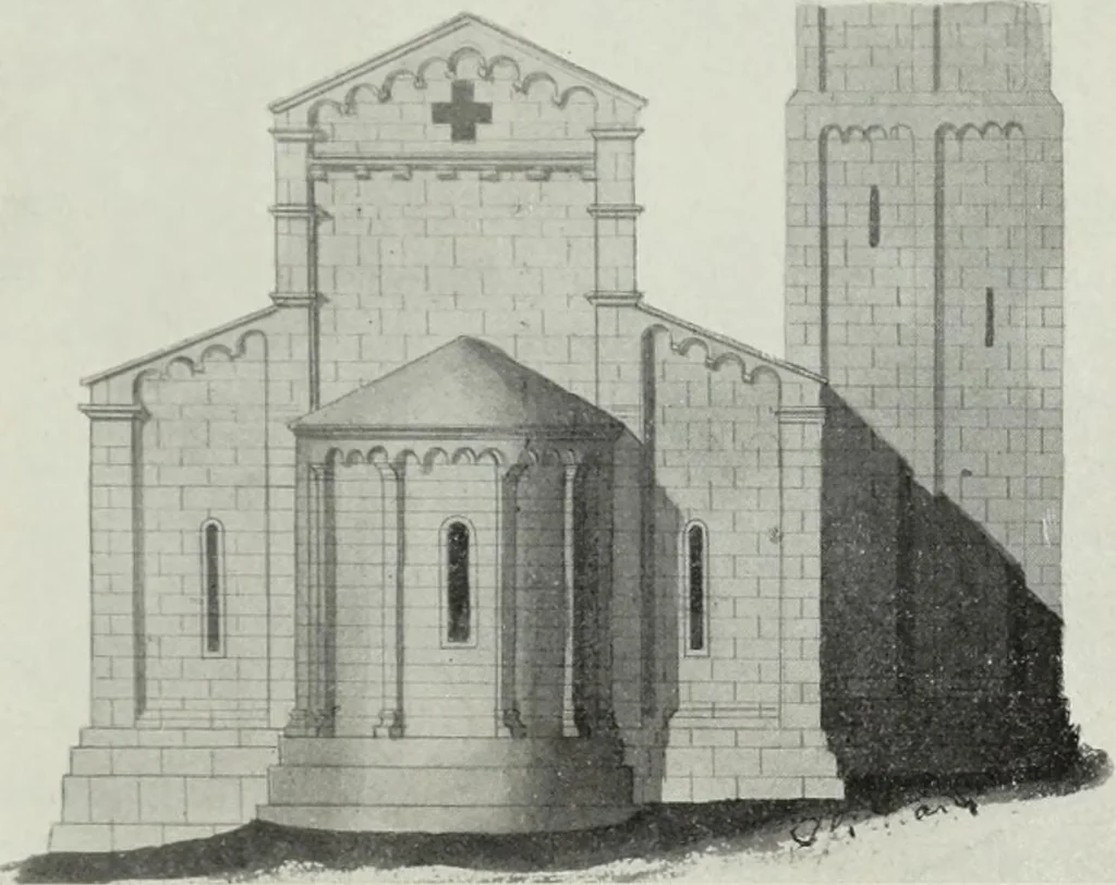 An illustration from Storia dell'arte in Sardegna dal XI al XIV secolo, 1907, leaf 122