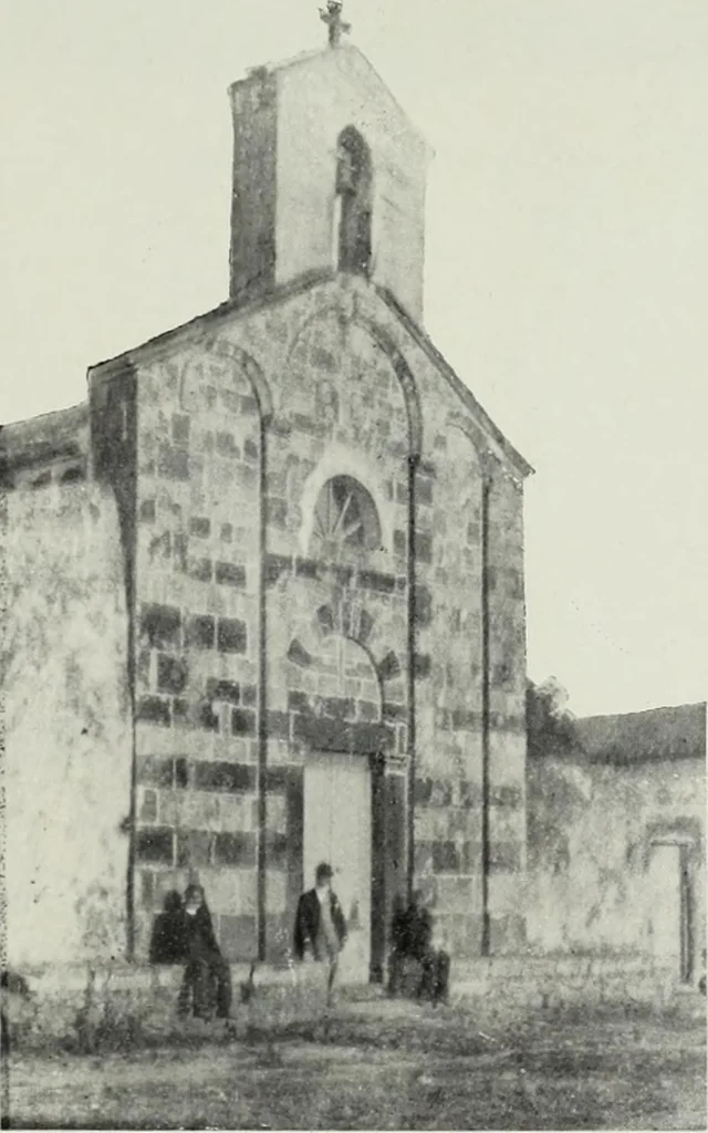 An illustration from Storia dell'arte in Sardegna dal XI al XIV secolo, 1907, leaf 140