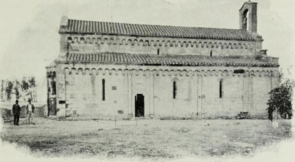 An illustration from Storia dell'arte in Sardegna dal XI al XIV secolo, 1907, leaf 142