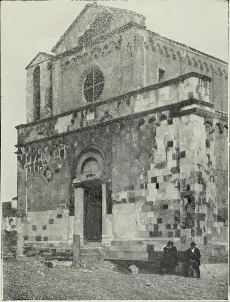 An illustration from Storia dell'arte in Sardegna dal XI al XIV secolo, 1907, leaf 144