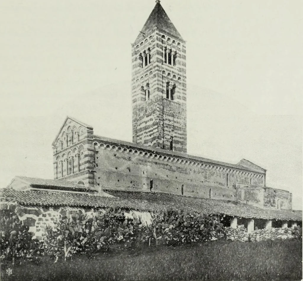 An illustration from Storia dell'arte in Sardegna dal XI al XIV secolo, 1907, leaf 166