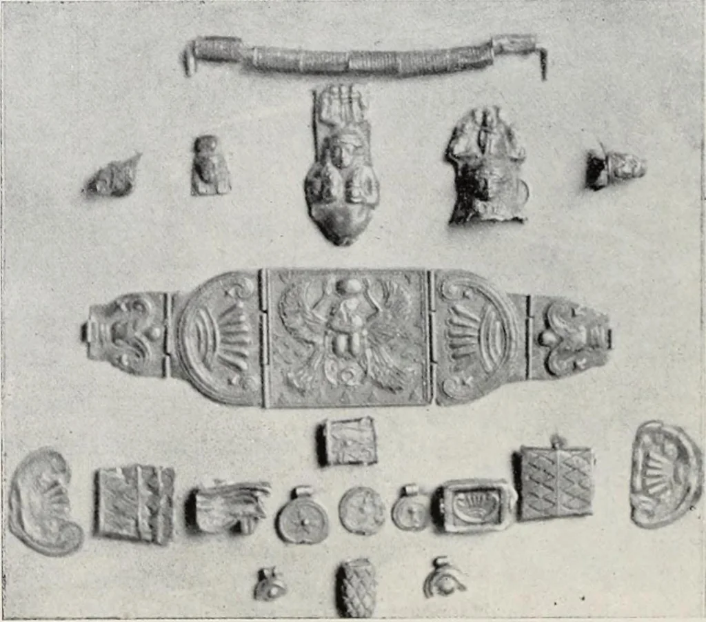 An illustration from Storia dell'arte in Sardegna dal XI al XIV secolo, 1907, leaf 17