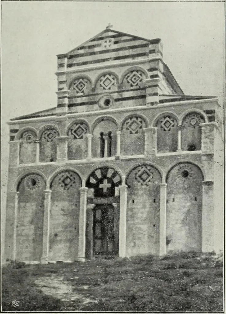 An illustration from Storia dell'arte in Sardegna dal XI al XIV secolo, 1907, leaf 180