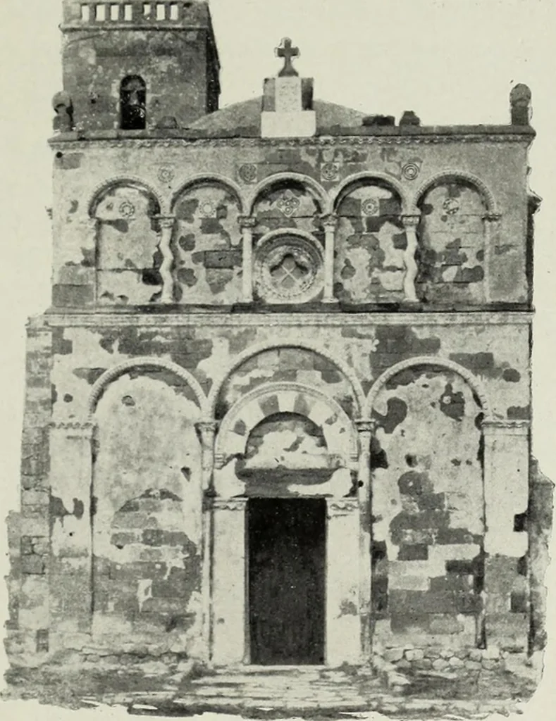 An illustration from Storia dell'arte in Sardegna dal XI al XIV secolo, 1907, leaf 200