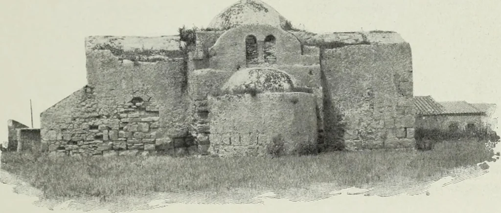 An illustration from Storia dell'arte in Sardegna dal XI al XIV secolo, 1907, leaf 38