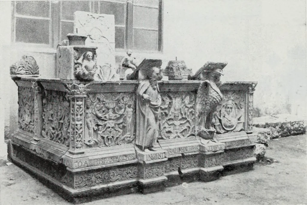 An illustration from Storia dell'arte in Sardegna dal XI al XIV secolo, 1907, leaf 399