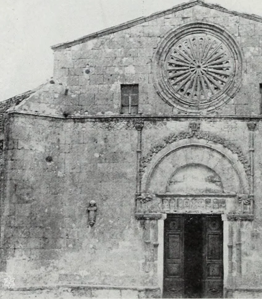 An illustration from Storia dell'arte in Sardegna dal XI al XIV secolo, 1907, leaf 405