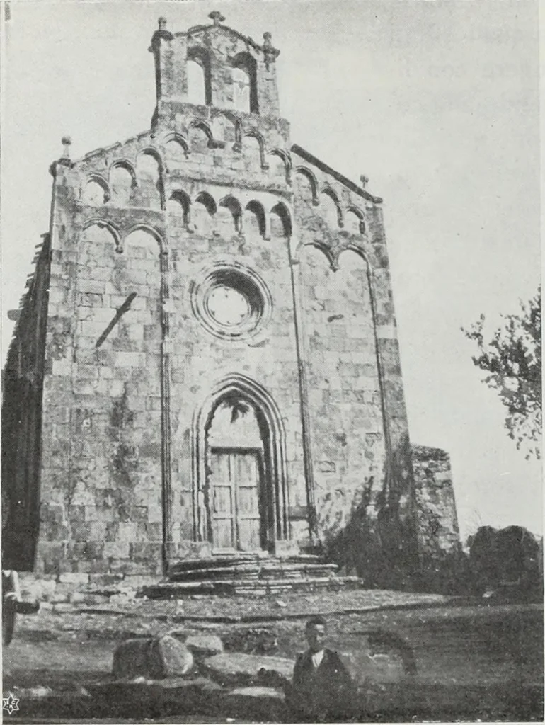 An illustration from Storia dell'arte in Sardegna dal XI al XIV secolo, 1907, leaf 413