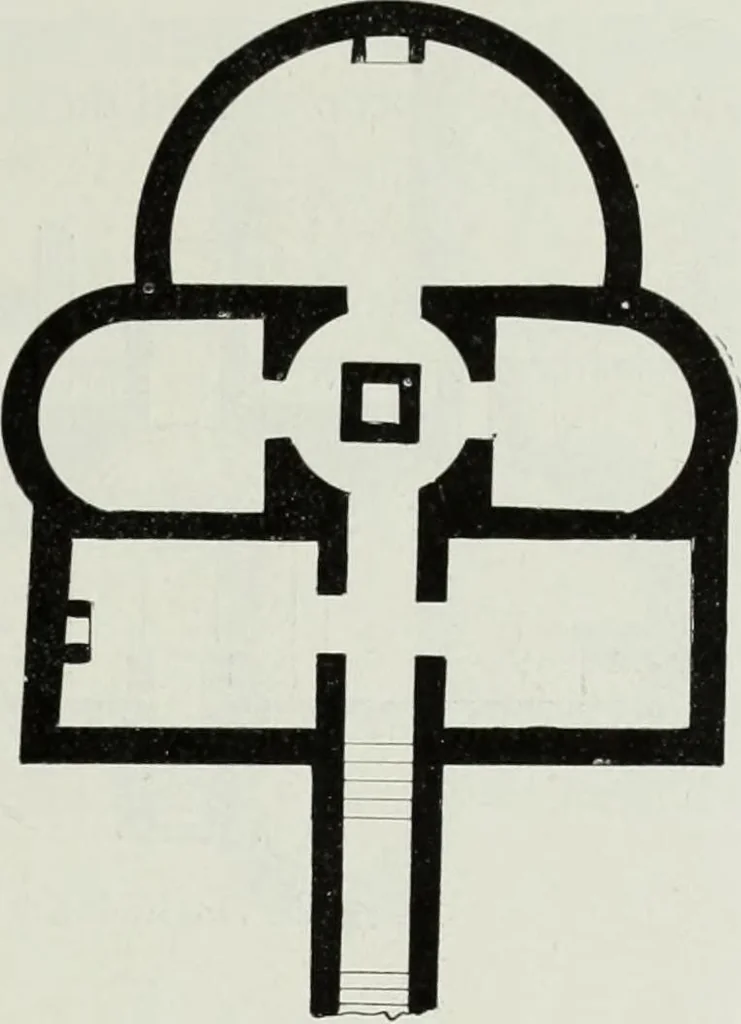 An illustration from Storia dell'arte in Sardegna dal XI al XIV secolo, 1907, leaf 42