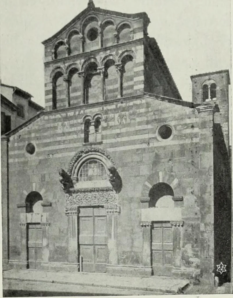 An illustration from Storia dell'arte in Sardegna dal XI al XIV secolo, 1907, leaf 62