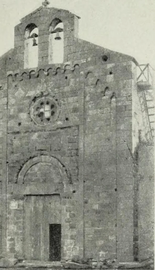 An illustration from Storia dell'arte in Sardegna dal XI al XIV secolo, 1907, leaf 72