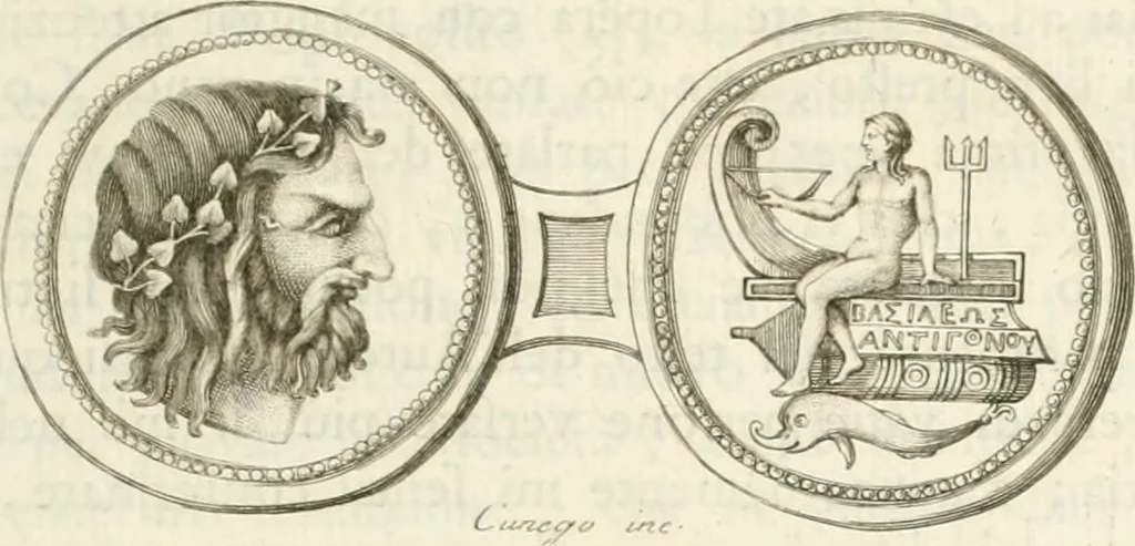 An illustration from Storia delle arti del disegno presso gli antichi, 1783, leaf 14