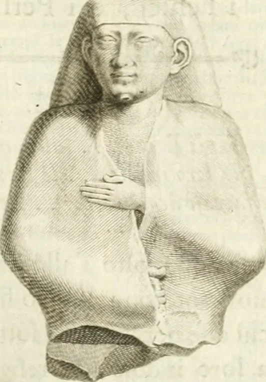 An illustration from Storia delle arti del disegno presso gli antichi, 1783, leaf 164