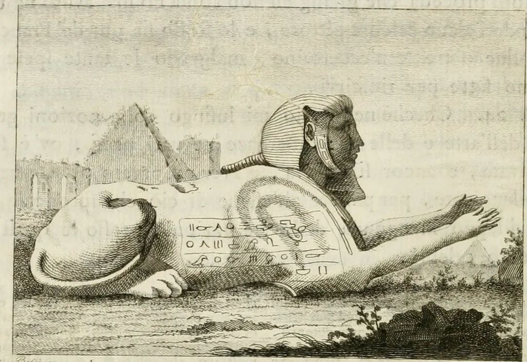 An illustration from Storia delle arti del disegno presso gli antichi, 1783, leaf 165