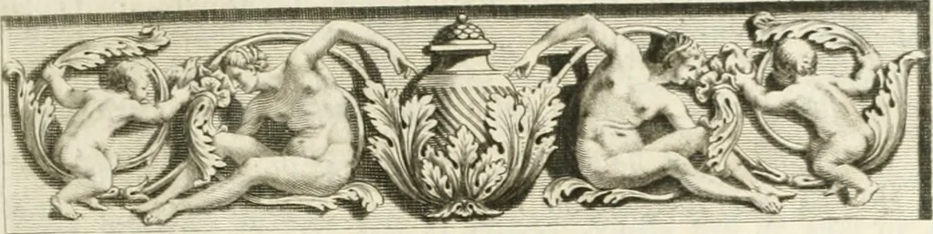 An illustration from Storia delle arti del disegno presso gli antichi, 1783, leaf 26