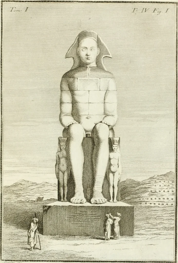 An illustration from Storia delle arti del disegno presso gli antichi, 1783, leaf 568