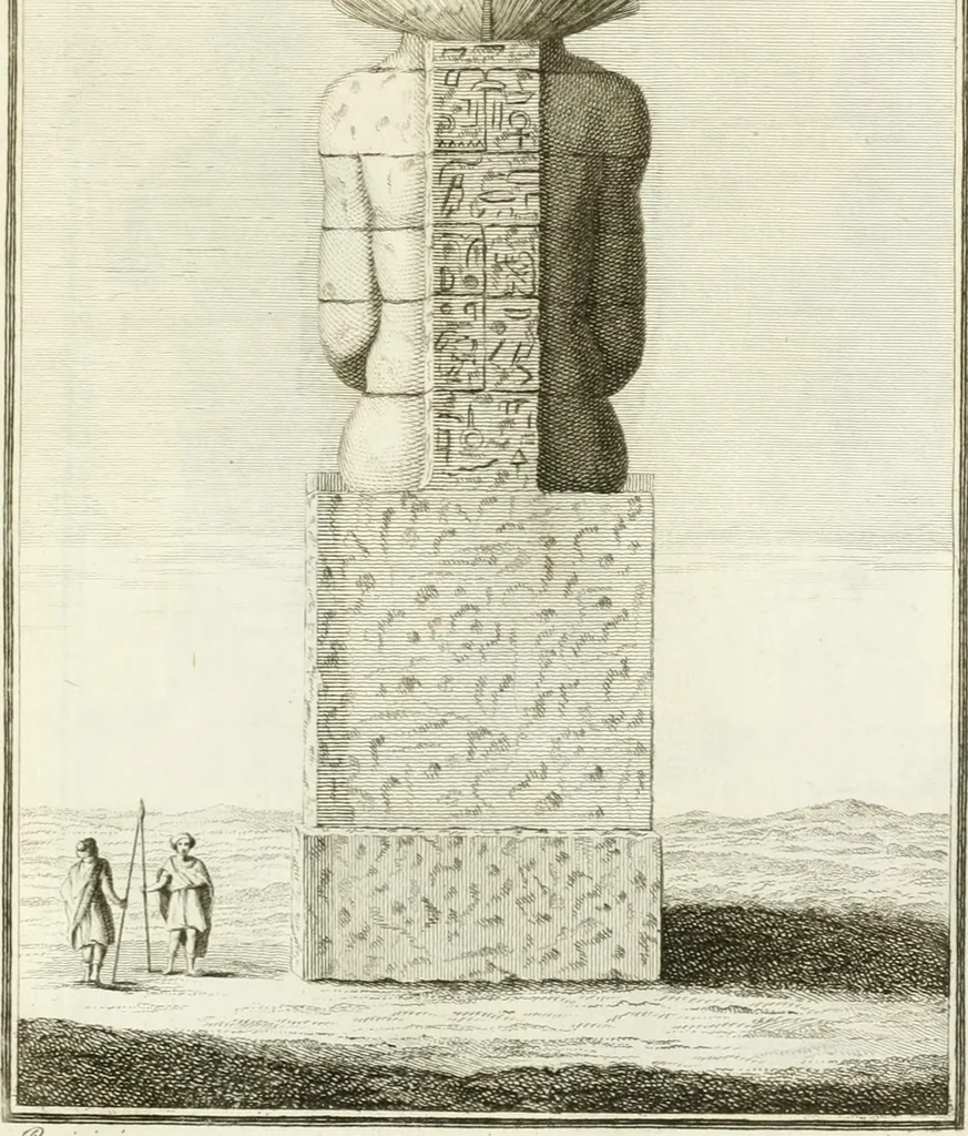 An illustration from Storia delle arti del disegno presso gli antichi, 1783, leaf 570