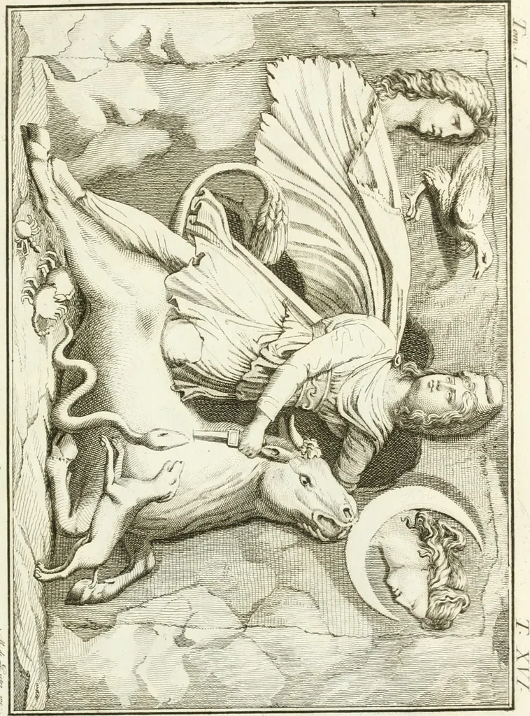 An illustration from Storia delle arti del disegno presso gli antichi, 1783, leaf 594