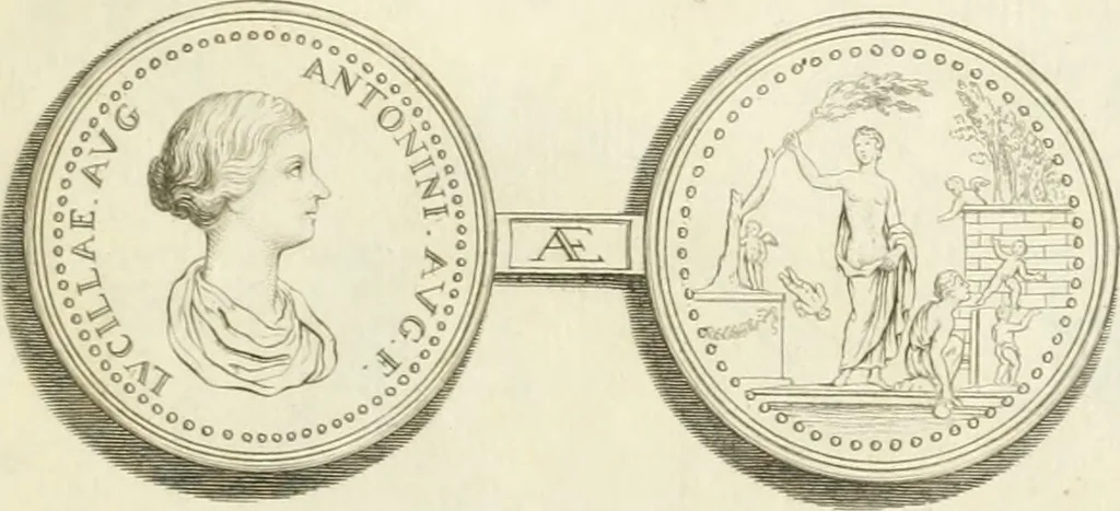 An illustration from Storia delle arti del disegno presso gli antichi, 1783, leaf 434