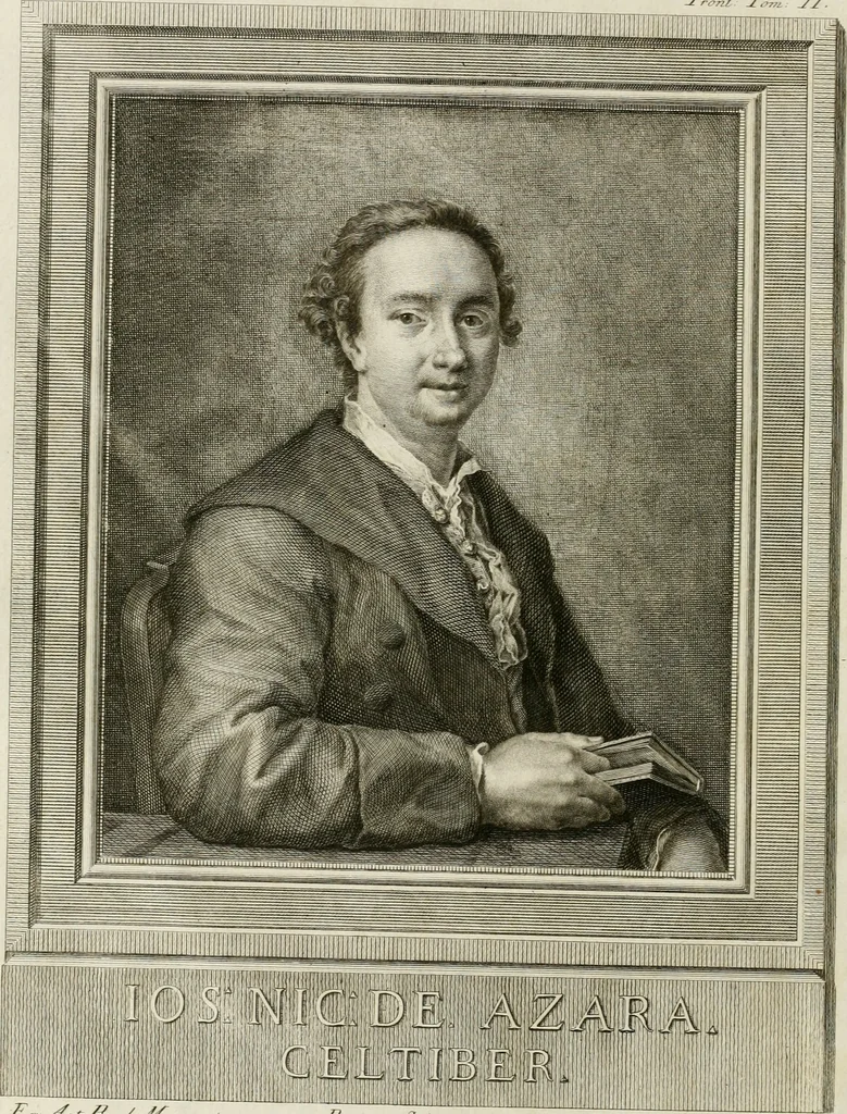 An illustration from Storia delle arti del disegno presso gli antichi, 1783, leaf 7