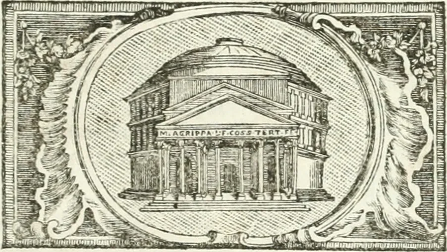 An illustration from Storia delle arti del disegno presso gli antichi, 1783, leaf 622