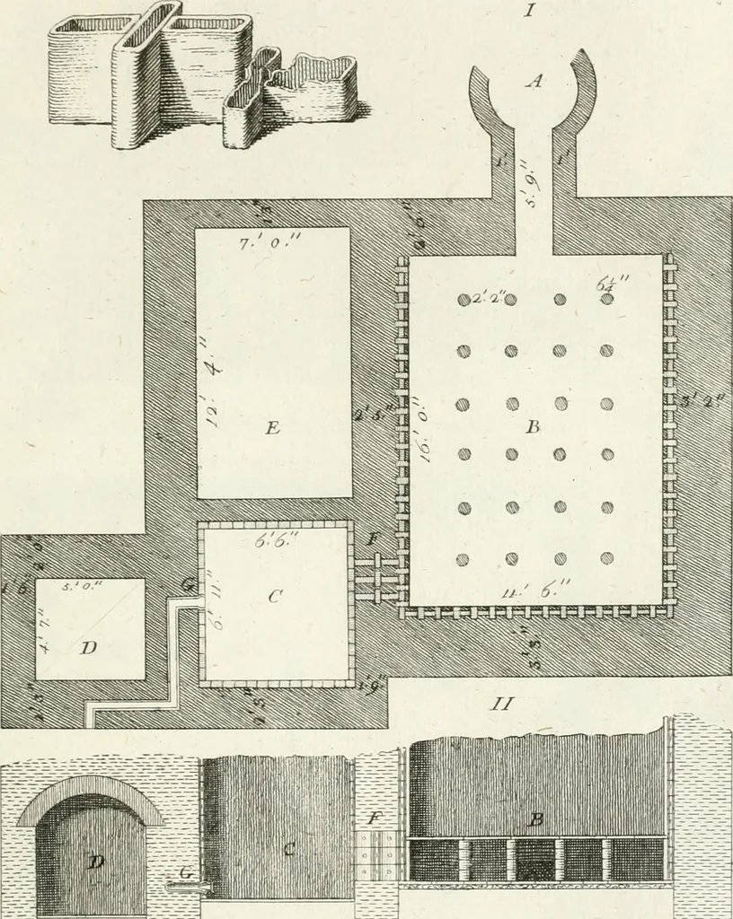 An illustration from Storia delle arti del disegno presso gli antichi, 1783, leaf 706