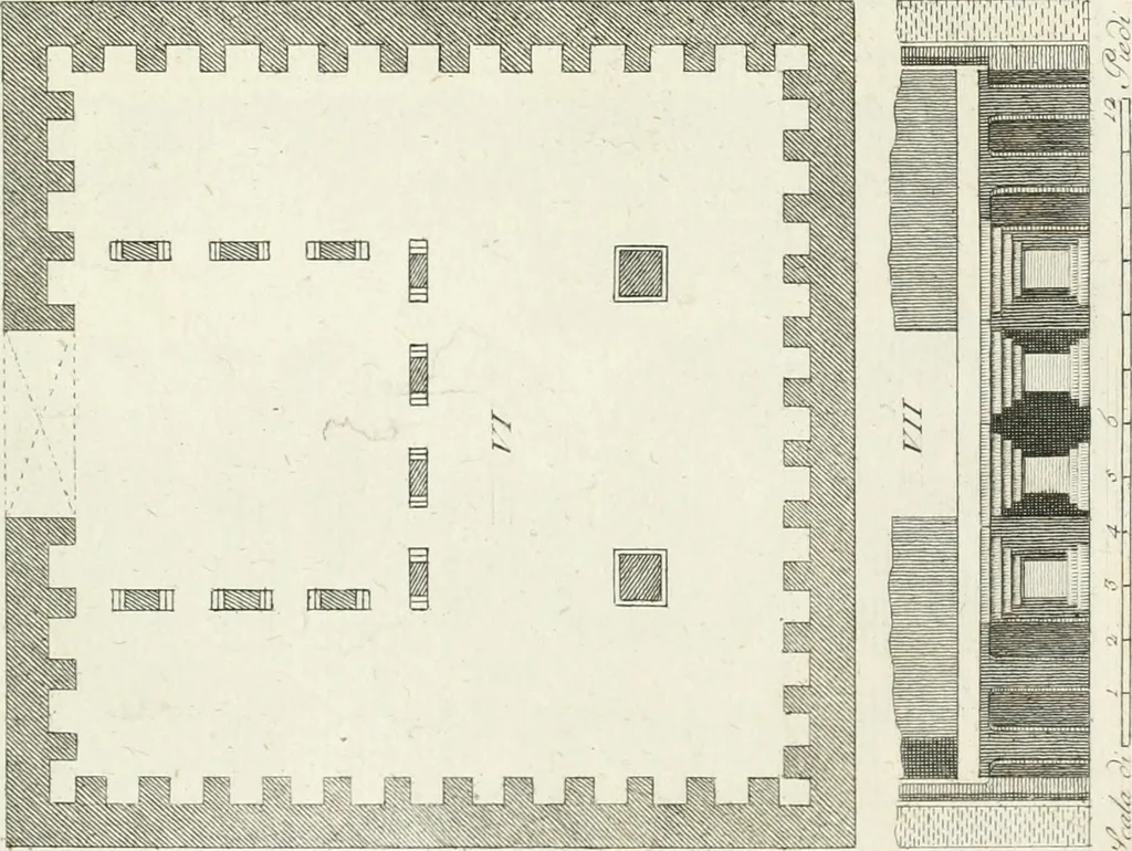 An illustration from Storia delle arti del disegno presso gli antichi, 1783, leaf 708