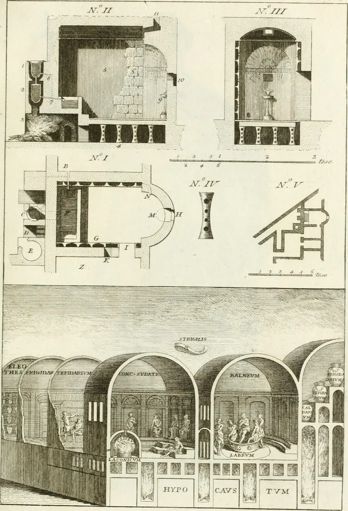 An illustration from Storia delle arti del disegno presso gli antichi, 1783, leaf 710