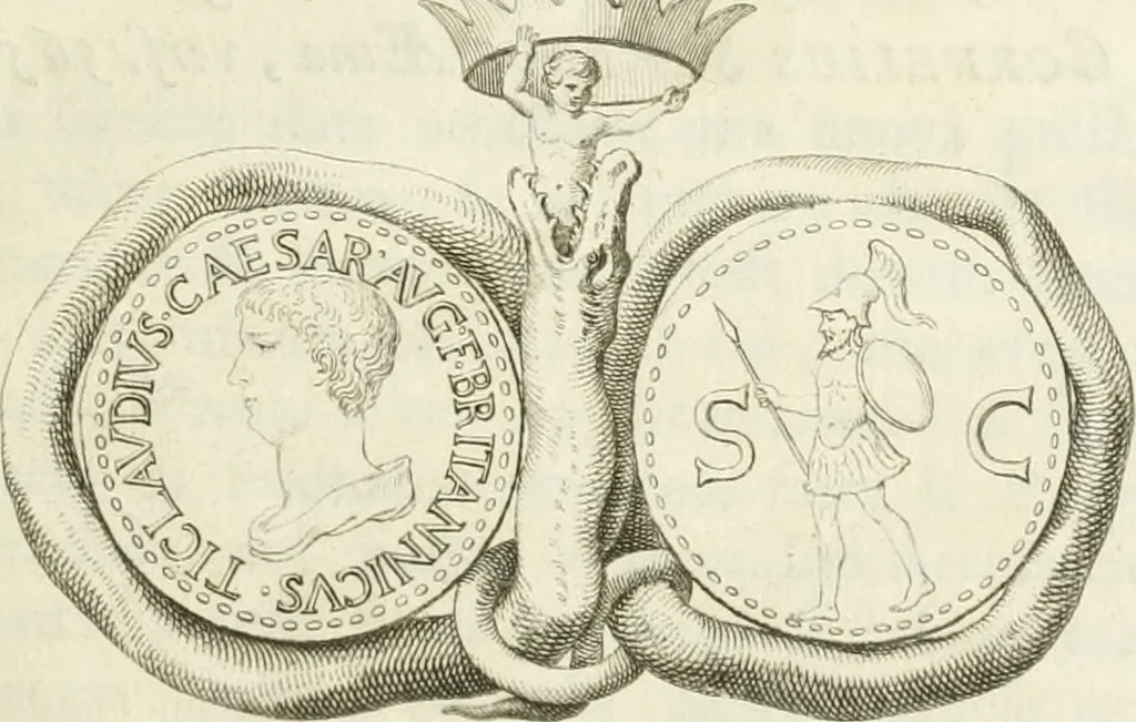 An illustration from Storia delle arti del disegno presso gli antichi, 1783, leaf 8