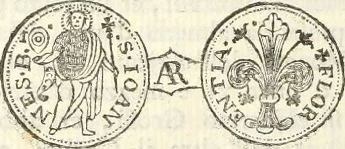 An illustration from Storia delle monete della repubblica Fiorentina, 1760, leaf 283
