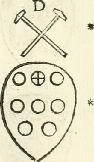 An illustration from Storia delle monete della repubblica Fiorentina, 1760, leaf 294