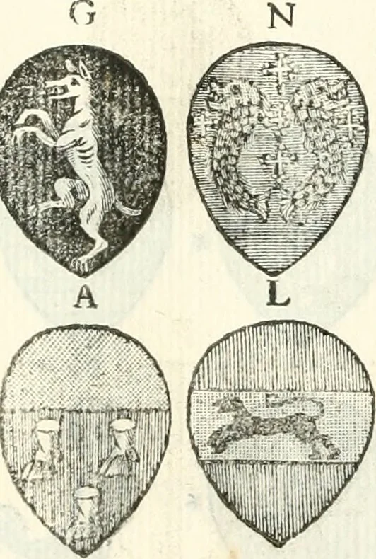 An illustration from Storia delle monete della repubblica Fiorentina, 1760, leaf 349