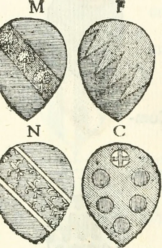 An illustration from Storia delle monete della repubblica Fiorentina, 1760, leaf 355