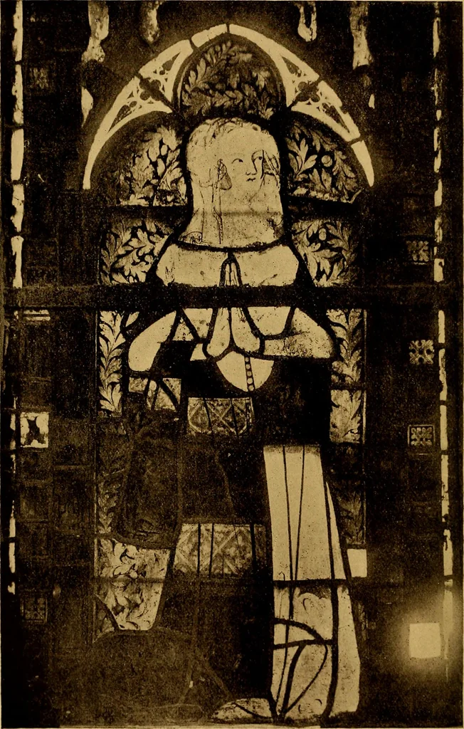 An illustration from Storied windows : a traveller's introduction to the study of old church glass, from the twelfth century to the Renaissance, especially in France, 1914, leaf 133