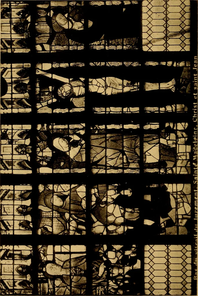 An illustration from Storied windows : a traveller's introduction to the study of old church glass, from the twelfth century to the Renaissance, especially in France, 1914, leaf 269