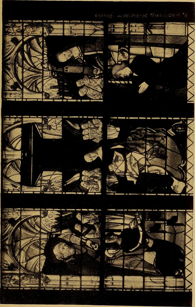 An illustration from Storied windows : a traveller's introduction to the study of old church glass, from the twelfth century to the Renaissance, especially in France, 1914, leaf 276